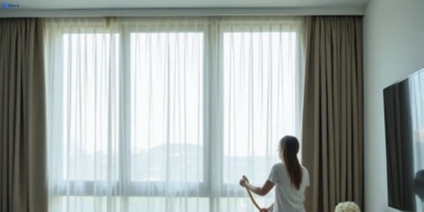 Delicate sheer drape cleaning rydalmere-nsw Matty Curtain Cleaning