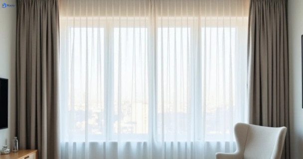 Restored vibrant drapes in rydalmere-nsw QLD after Matty Curtain Cleaning